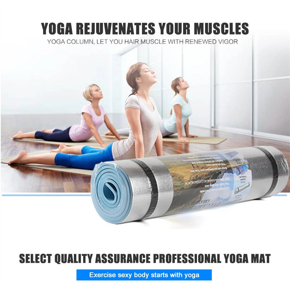 6mm Thick EVA Yoga Mat Moistur - огляд і ціна Outdoor Camping Rugs
