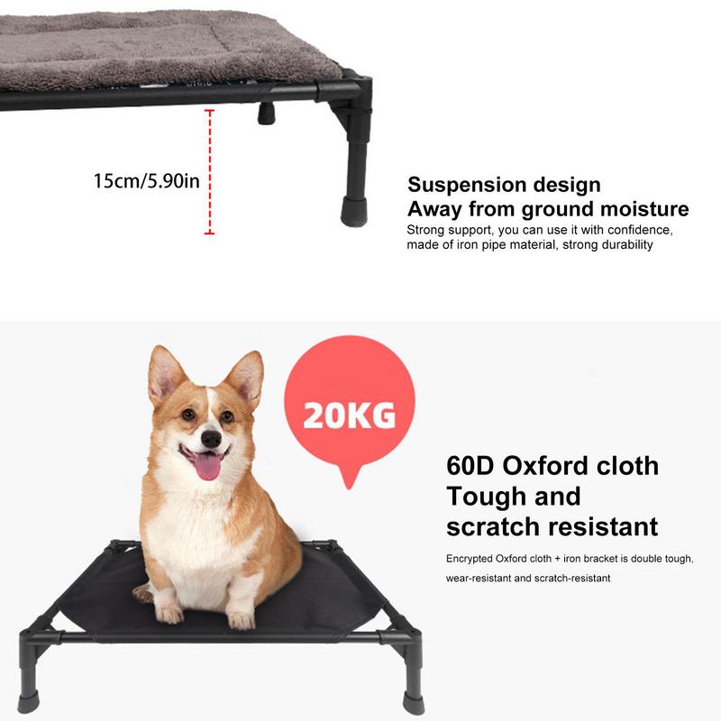 Outdoor Elevated Dog Bed Folda - огляд і ціна Outdoor Camping Dog Bed
