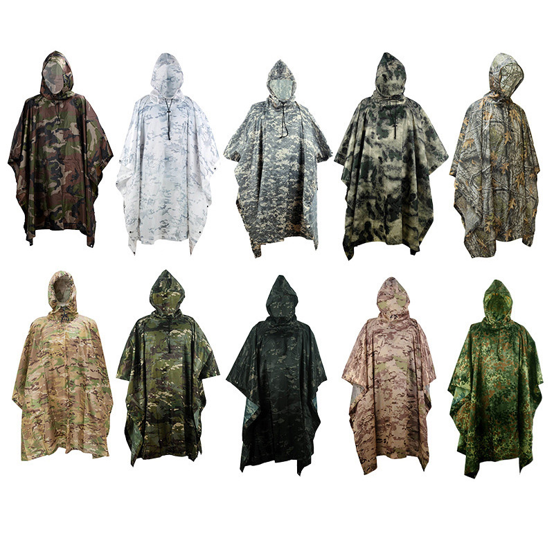 3 in 1 Raincoat Backpack Rain  - огляд і ціна Camping Rain Poncho