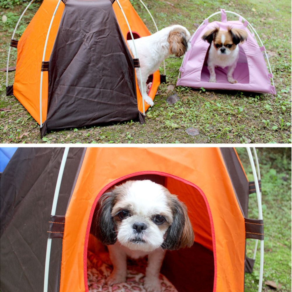 Portable Dog Tent House Outdoo - огляд і ціна Outdoor Camping Dog Bed