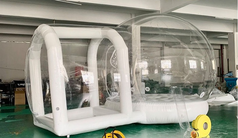 Inflatable bubble house waterp - огляд і ціна Outdoor Camping Exhibition