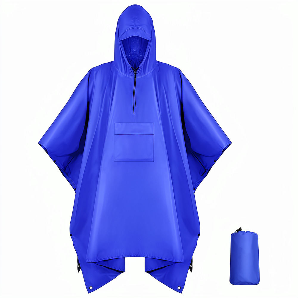 Durable Waterproof Rain Poncho - огляд і ціна Camping Rain Poncho